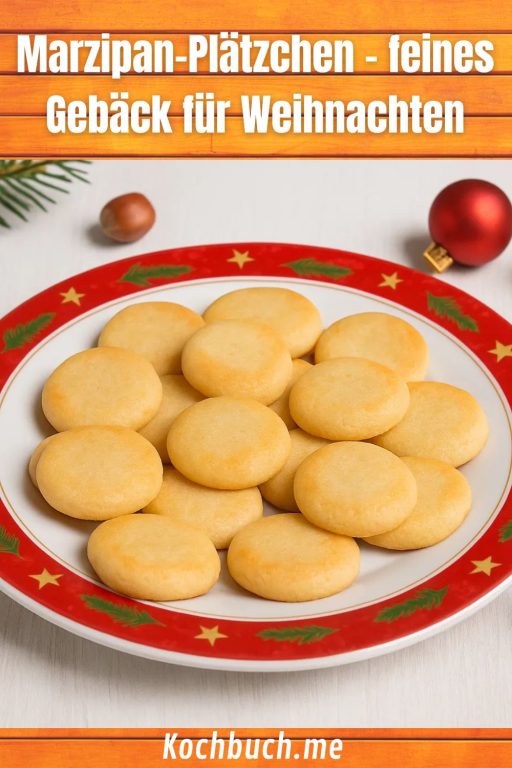 Marzipan-Plätzchen – feines Gebäck für Weihnachten