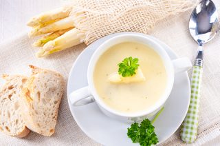 Spargelcremesuppe