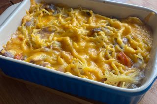 Auflauf von Hühnersuppe