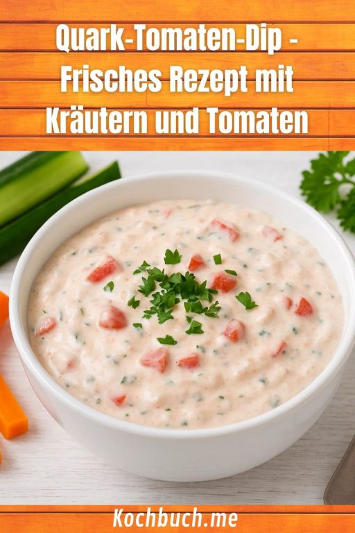 Quark-Tomaten-Dip – Frisches Rezept mit Kräutern und Tomaten