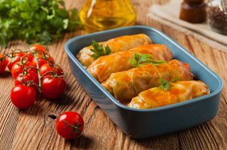 Kohlrouladen mit Hackfleisch