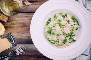 Risi e Bisi (Erbsenrisotto)