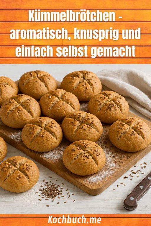 Kümmelbrötchen – aromatisch, knusprig und einfach selbst gemacht