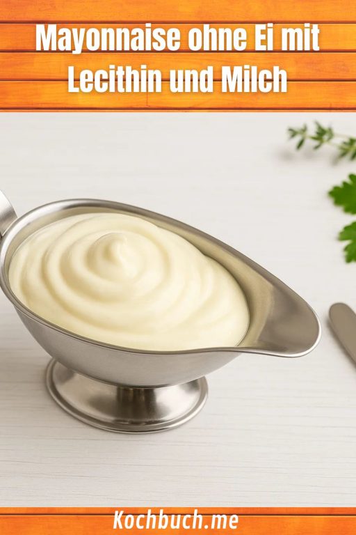 Mayonnaise ohne Ei mit Lecithin und Milch