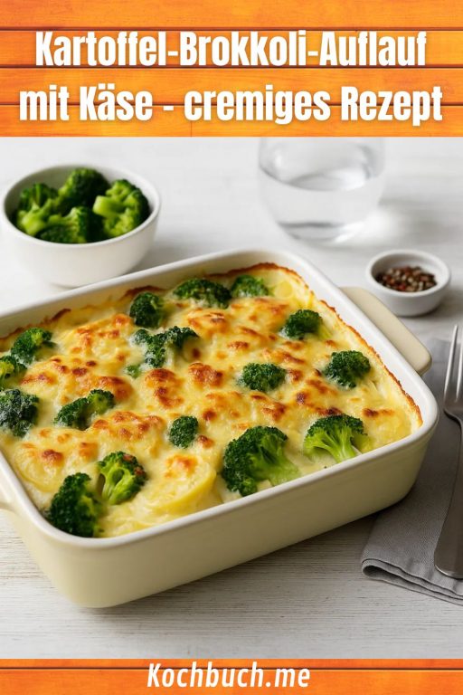 Kartoffel-Brokkoli-Auflauf mit Käse – cremiges Rezept
