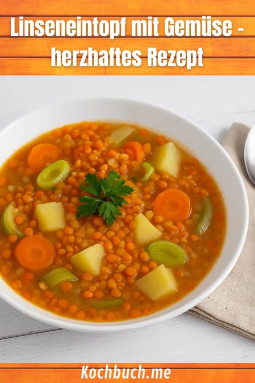 Linseneintopf mit Gemüse – herzhaftes Rezept