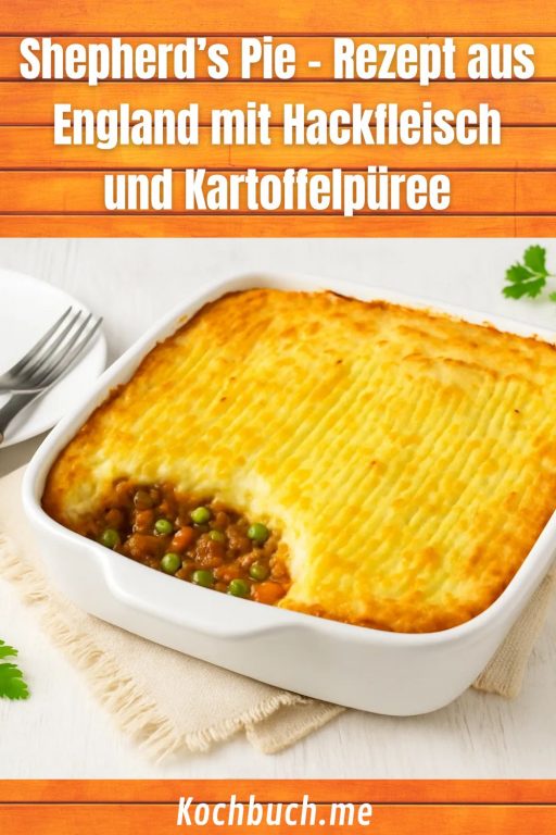 Shepherd’s Pie – Rezept aus England mit Hackfleisch und Kartoffelpüree