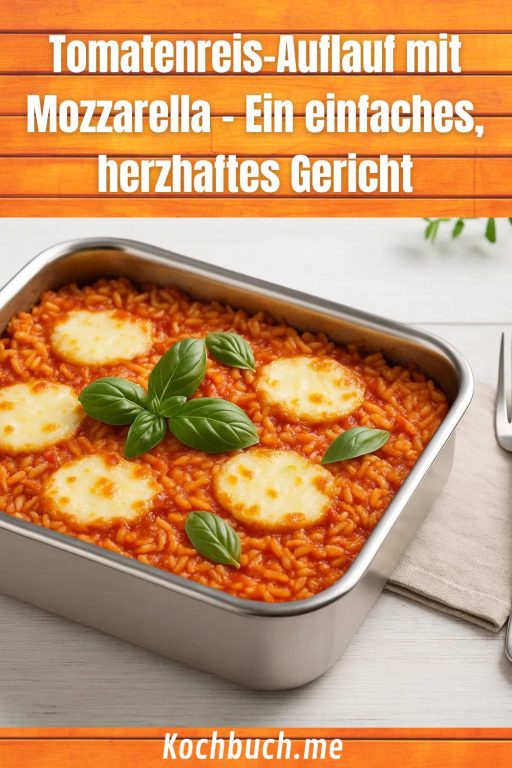 Tomatenreis-Auflauf mit Mozzarella – Ein einfaches, herzhaftes Gericht