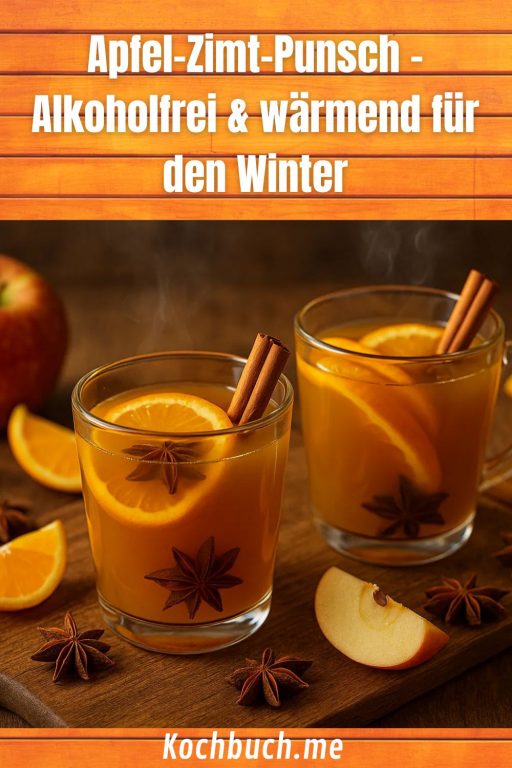Apfel-Zimt-Punsch – Alkoholfrei & wärmend für den Winter