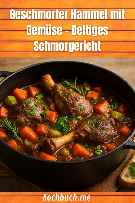 Geschmorter Hammel mit Gemüse – Deftiges Schmorgericht